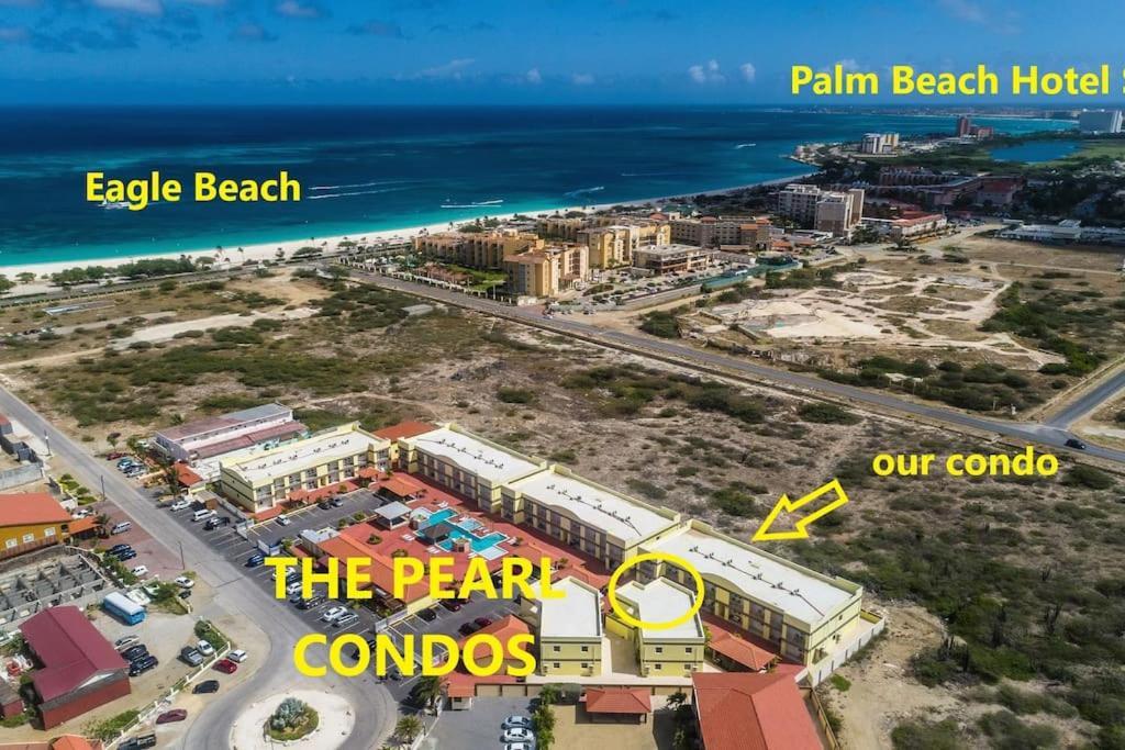 Aruba Condo The Pearl - At Eagle Beach - Minute Walk! Palm Beach Eksteriør billede